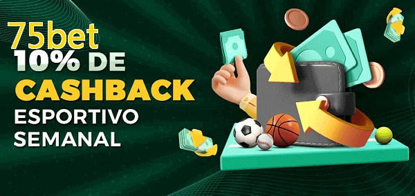 10% de bônus de cashback na 75bet